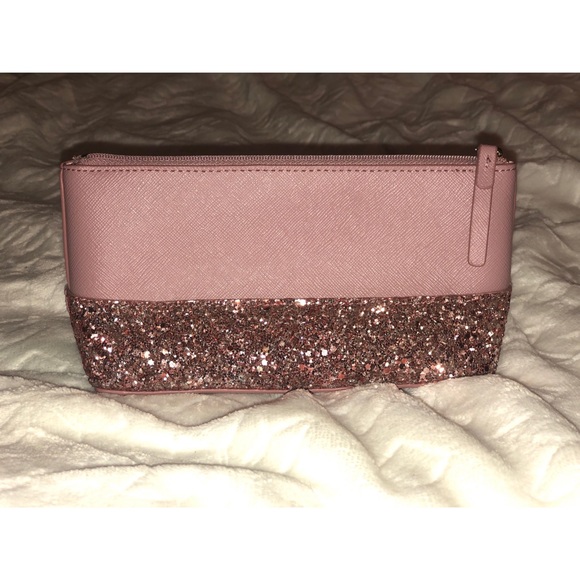 NWOT! Kate Spade Sparkly Pink Clutch! - Picture 2 of 11